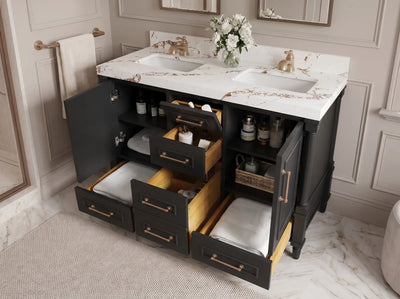 Aberdeen 48 in. W x 22 in. D Double Sink Bathroom Vanity