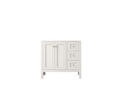 Nashville 36 in. W x 22 in. D Left Offset Sink Bathroom Vanity - photo 6