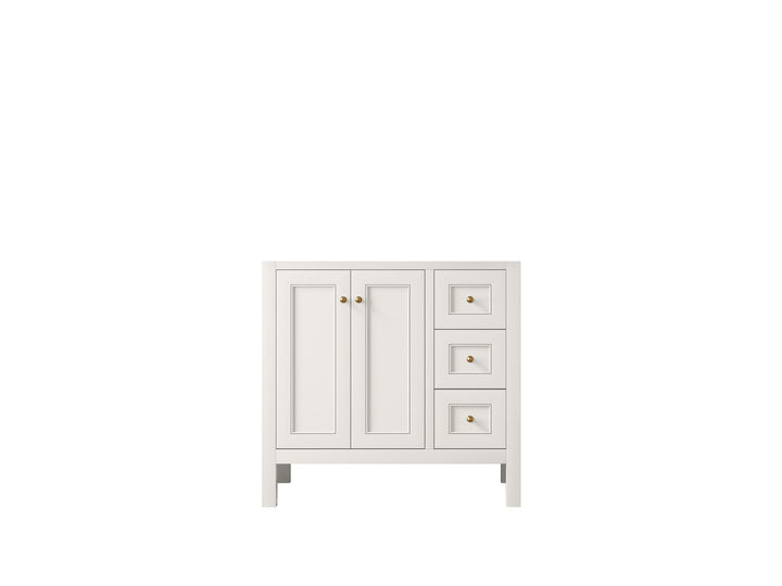 Nashville 36 in. W x 22 in. D Left Offset Sink Bathroom Vanity - photo 6
