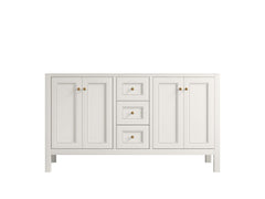 Nashville 60 in. W x 22 in. D Double Sink Bathroom Vanity - photo 6
