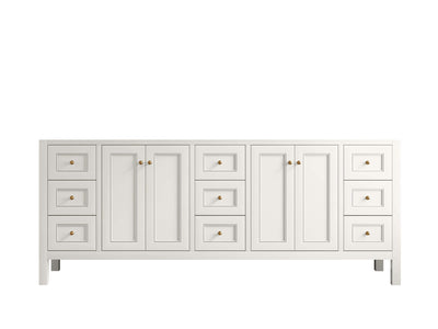 Nashville 84 in. W x 22 in. D Double Sink Bathroom Vanity