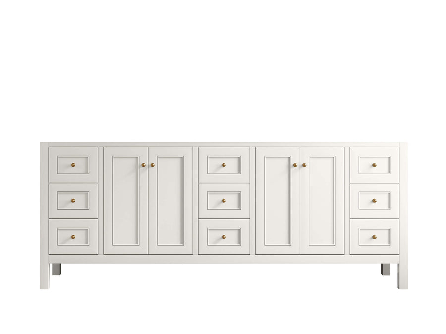 Nashville 84 in. W x 22 in. D Double Sink Vanity Cabinet
