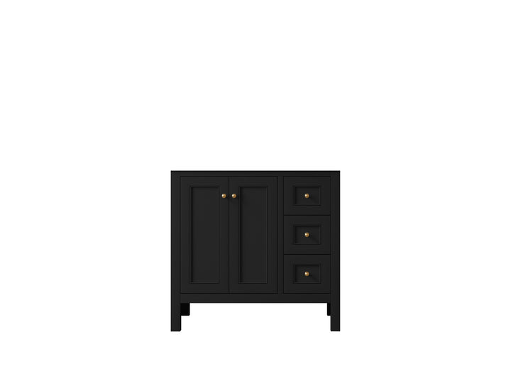 Nashville 36 in. W x 22 in. D Left Offset Sink Bathroom Vanity - photo 5