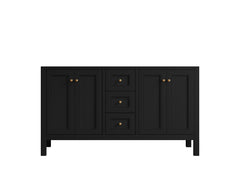 Nashville 60 in. W x 22 in. D Double Sink Bathroom Vanity - photo 6