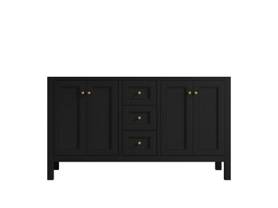 Nashville 60 in. W x 22 in. D Double Sink Bathroom Vanity