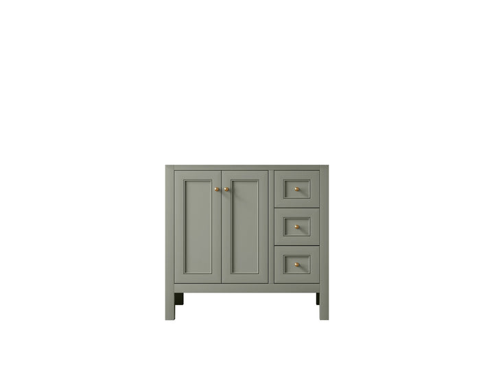 Nashville 36 in. W x 22 in. D Left Offset Sink Bathroom Vanity - photo 5