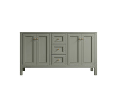 Nashville 60 in. W x 22 in. D Double Sink Bathroom Vanity - photo 6