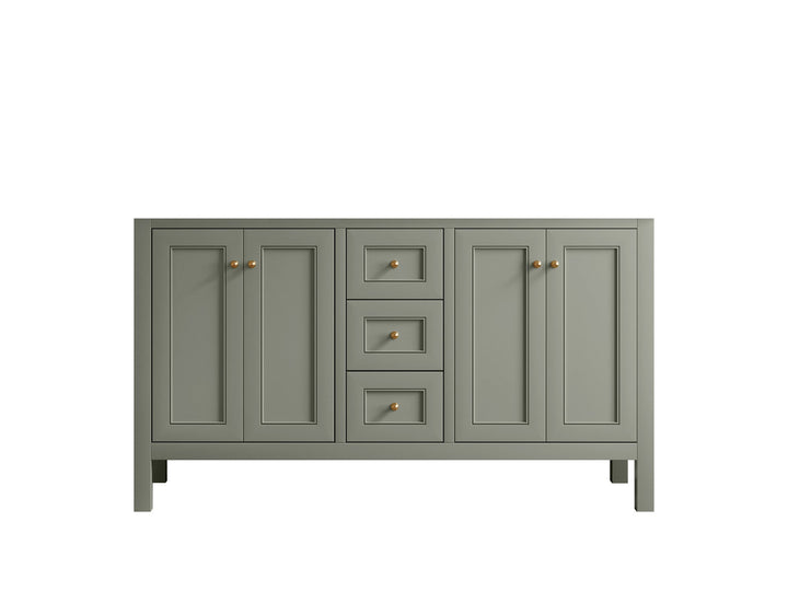 Nashville 60 in. W x 22 in. D Double Sink Bathroom Vanity - photo 6
