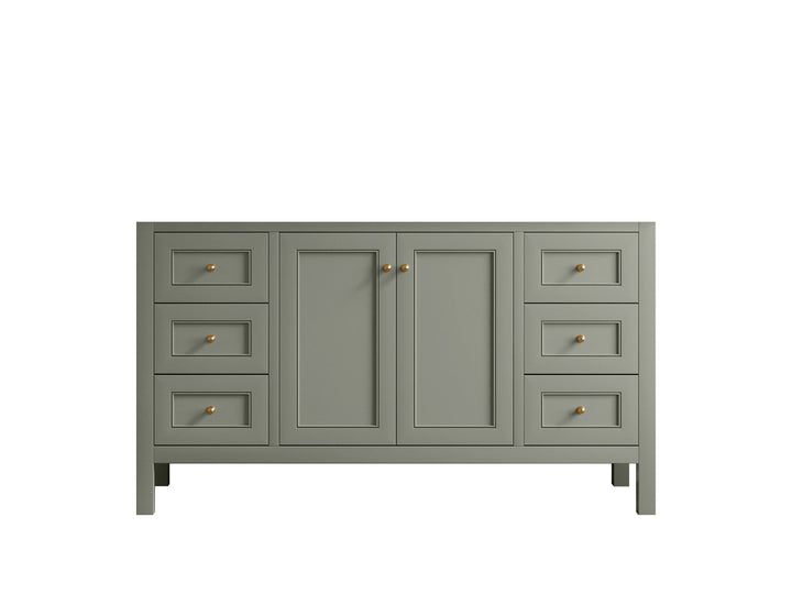 Nashville 60 in. W x 22 in. D Single Sink Bathroom Vanity - photo 6