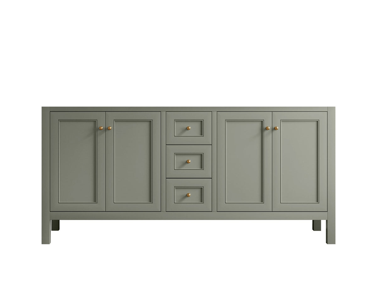 Nashville 72 in. W x 22 in. D Double Sink Bathroom Vanity