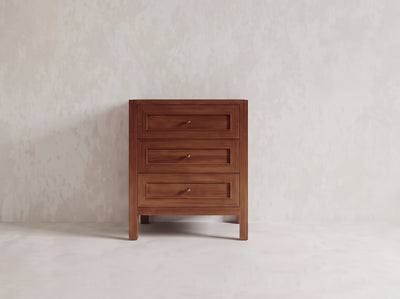 Nashville Teak Wood 30 in. W x 22 in. D Single Sink Bathroom Vanity