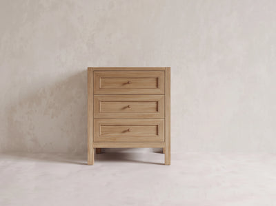 Nashville Teak Wood 30 in. W x 22 in. D Single Sink Bathroom Vanity