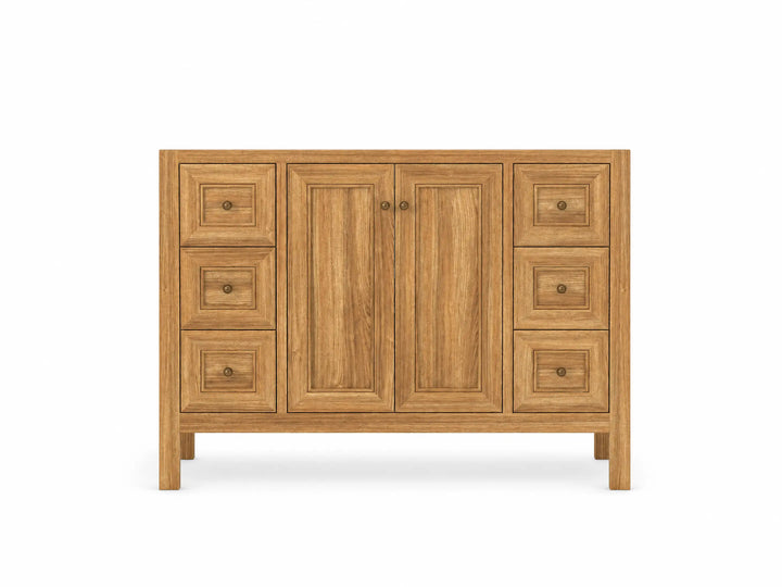 Nashville Teak Wood 48 in. W x 22 in. D Single Sink Bathroom Vanity - photo 7