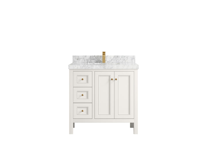 Nashville 36 in. W x 22 in. D Center Sink Bathroom Vanity - photo 29