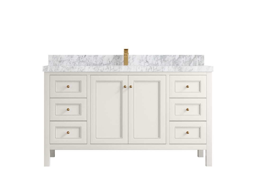 Nashville 60 in. W x 22 in. D Single Sink Bathroom Vanity