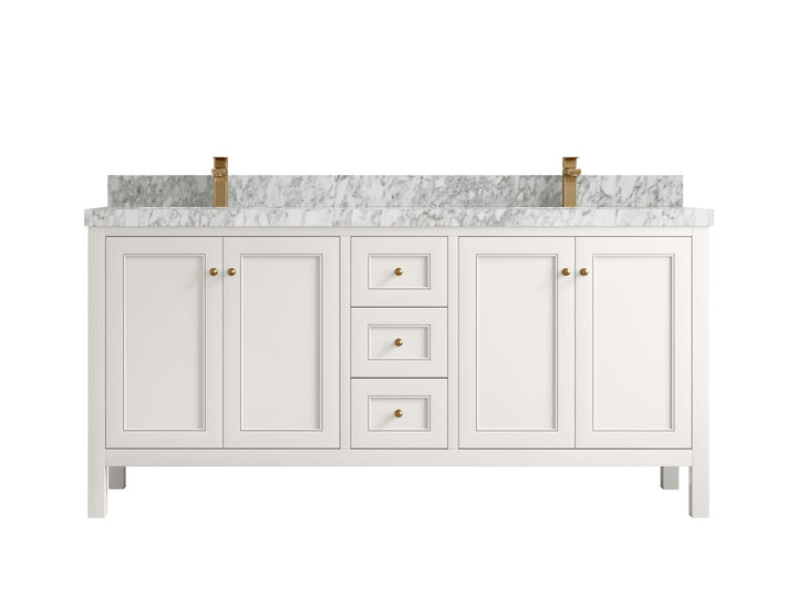 Nashville 72 in. W x 22 in. D Double Sink Bathroom Vanity - photo 41