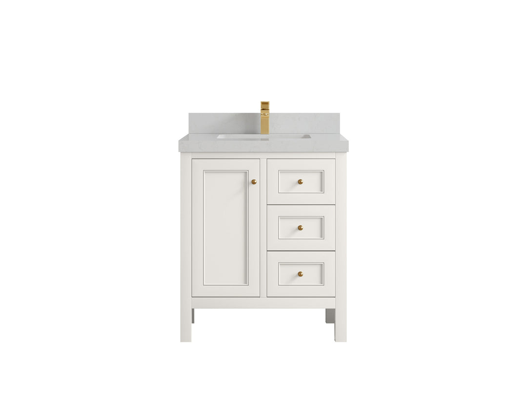 Nashville 30 in. W x 22 in. D Single Sink Bathroom Vanity