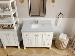 Nashville 42 in. W x 22 in. D Single Sink Bathroom Vanity - photo 26