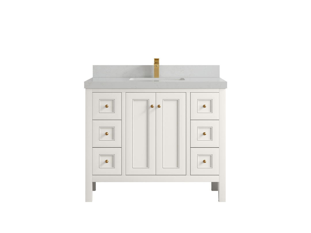 Nashville 42 in. W x 22 in. D Single Sink Bathroom Vanity