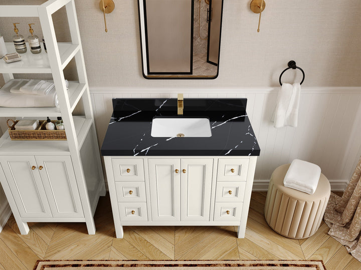 Nashville 42 in. W x 22 in. D Single Sink Bathroom Vanity - photo 16