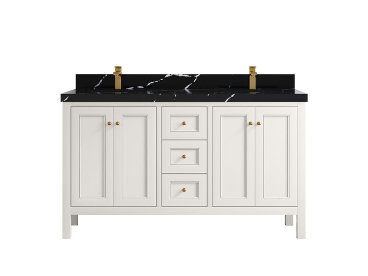 Nashville 60 in. W x 22 in. D Double Sink Bathroom Vanity - photo 17