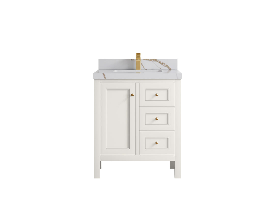 Nashville 30 in. W x 22 in. D Single Sink Bathroom Vanity