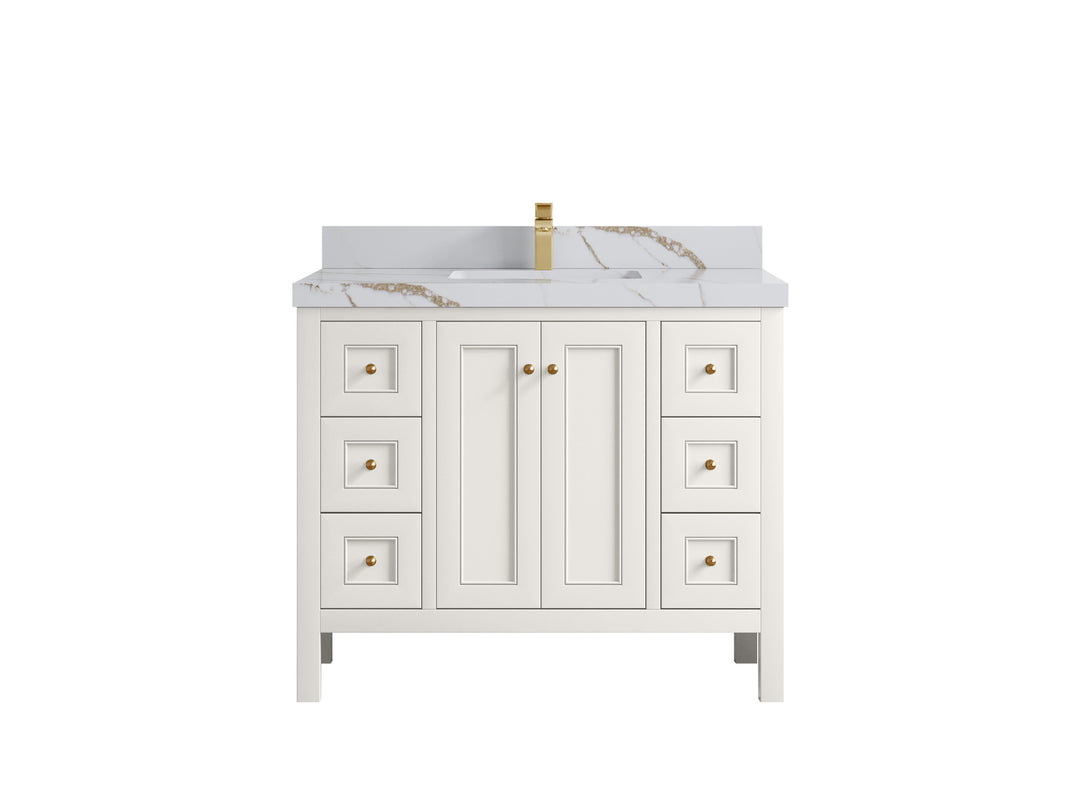 Nashville 42 in. W x 22 in. D Single Sink Bathroom Vanity