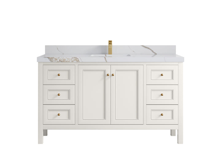 Nashville 60 in. W x 22 in. D Single Sink Bathroom Vanity - photo 19
