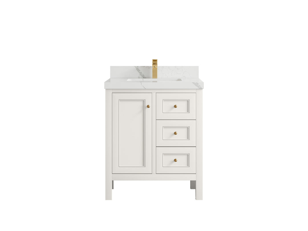Nashville 30 in. W x 22 in. D Single Sink Bathroom Vanity
