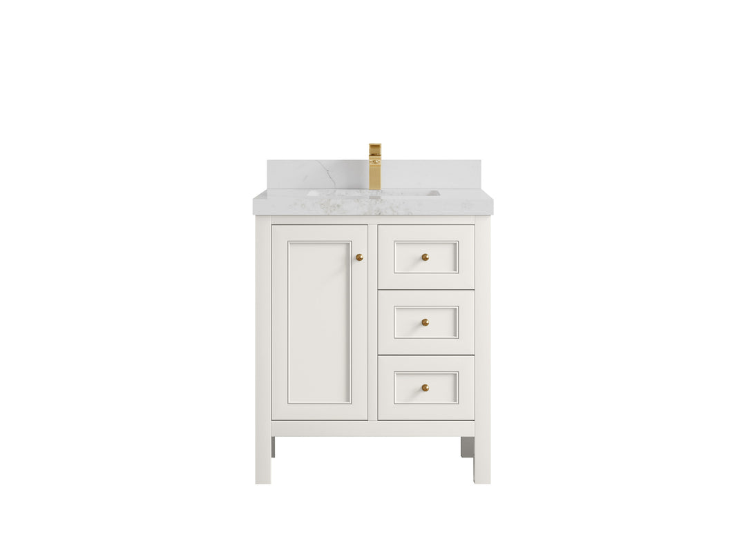 Nashville 30 in. W x 22 in. D Single Sink Bathroom Vanity