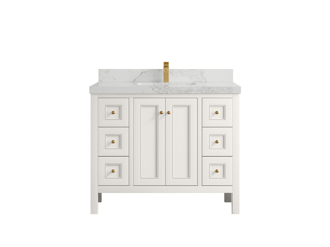 Nashville 42 in. W x 22 in. D Single Sink Bathroom Vanity