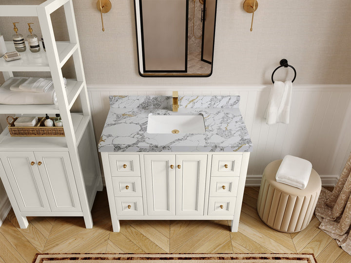 Nashville 42 in. W x 22 in. D Single Sink Bathroom Vanity - photo 20