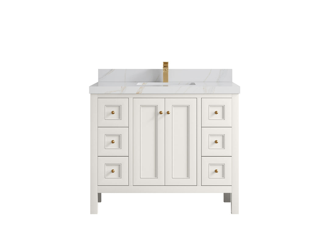 Nashville 42 in. W x 22 in. D Single Sink Bathroom Vanity