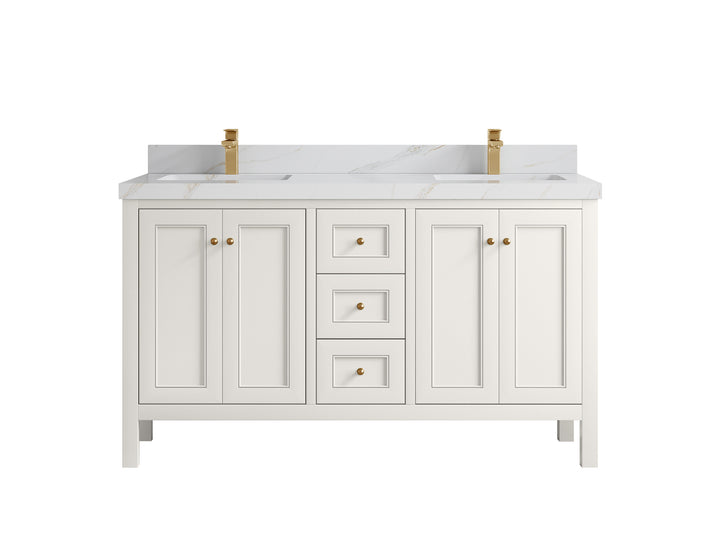 Nashville 60 in. W x 22 in. D Double Sink Bathroom Vanity - photo 27