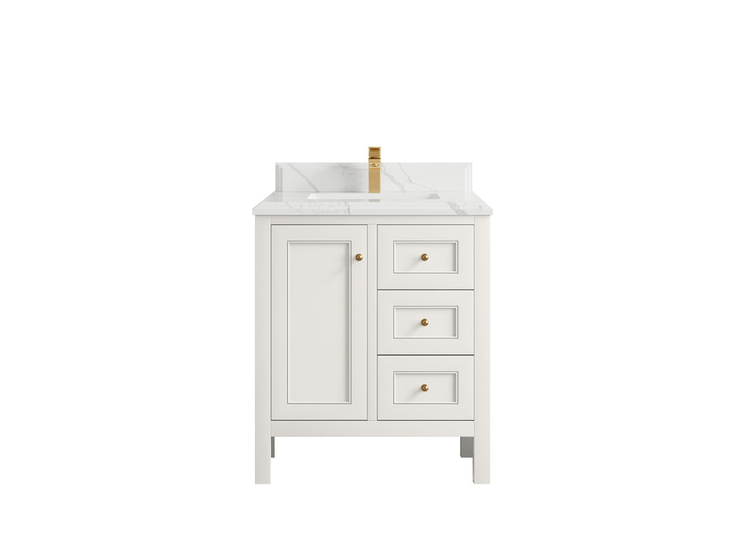 Nashville 30 in. W x 22 in. D Single Sink Bathroom Vanity