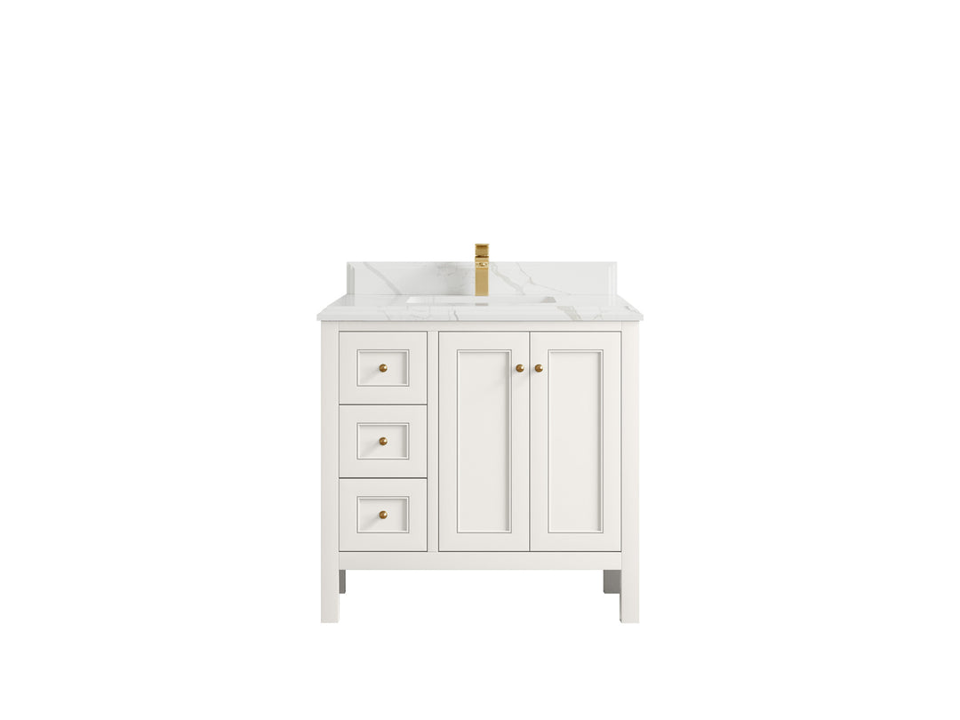 Nashville 36 in. W x 22 in. D Center Sink Bathroom Vanity