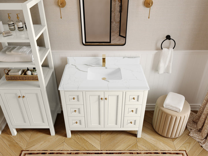 Nashville 42 in. W x 22 in. D Single Sink Bathroom Vanity - photo 46