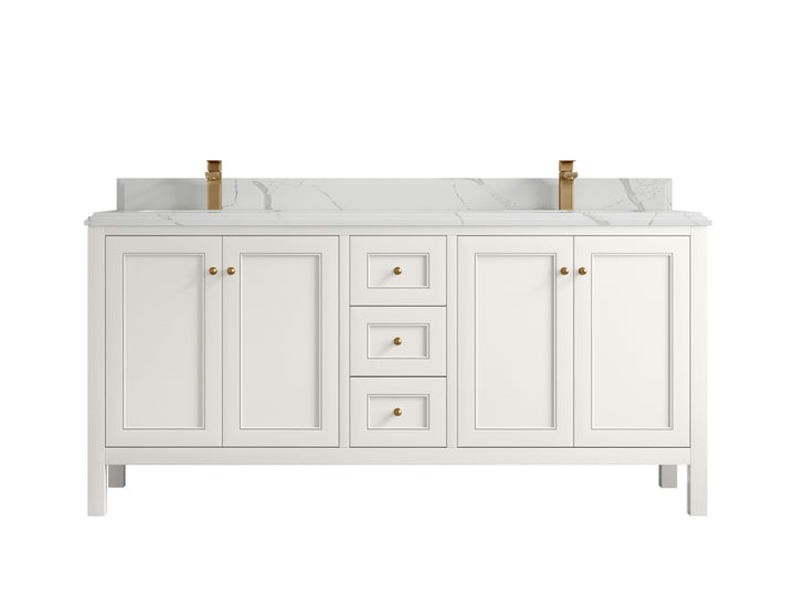 Nashville 72 in. W x 22 in. D Double Sink Bathroom Vanity - photo 45