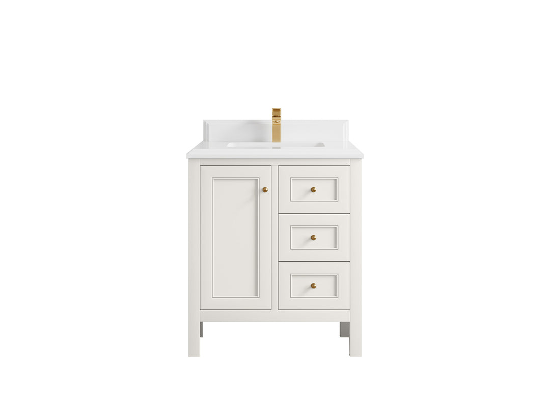 Nashville 30 in. W x 22 in. D Single Sink Bathroom Vanity