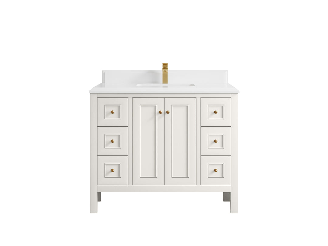 Nashville 42 in. W x 22 in. D Single Sink Bathroom Vanity