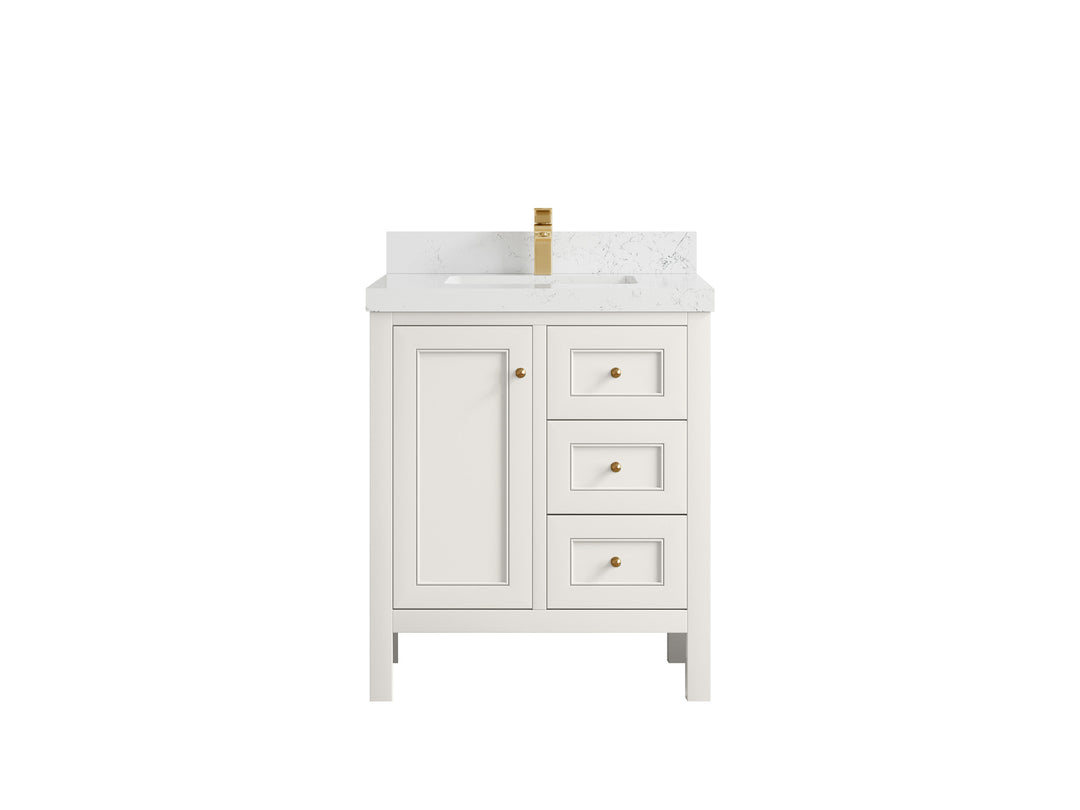 Nashville 30 in. W x 22 in. D Single Sink Bathroom Vanity