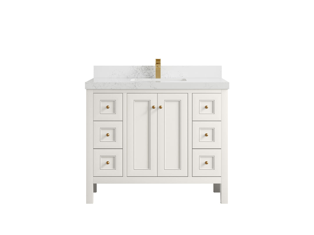 Nashville 42 in. W x 22 in. D Single Sink Bathroom Vanity