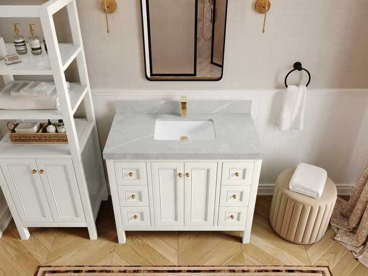 Nashville 42 in. W x 22 in. D Single Sink Bathroom Vanity - photo 32