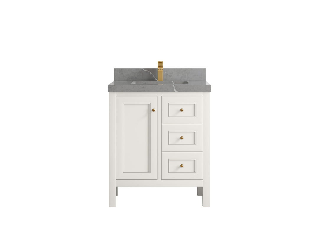 Nashville 30 in. W x 22 in. D Single Sink Bathroom Vanity