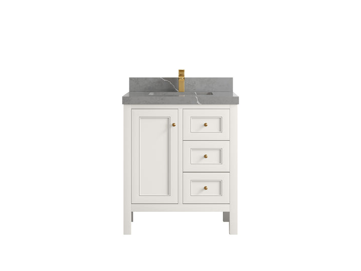 Nashville 30 in. W x 22 in. D Single Sink Bathroom Vanity - photo 43