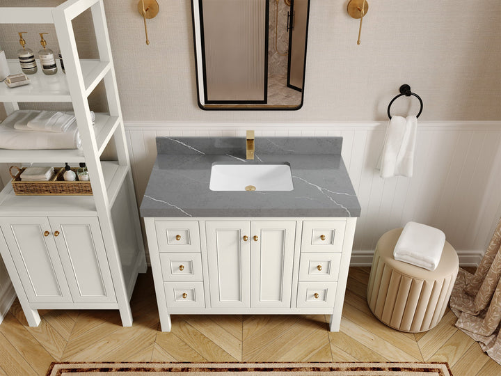 Nashville 42 in. W x 22 in. D Single Sink Bathroom Vanity - photo 30