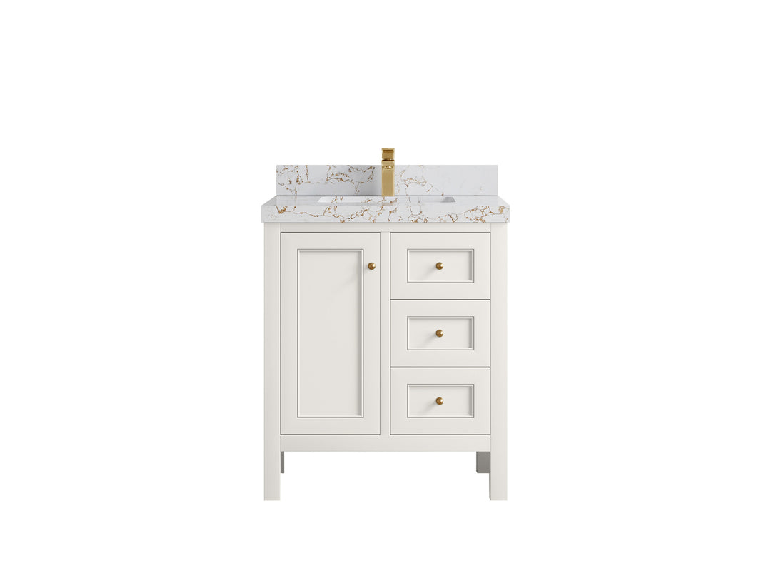 Nashville 30 in. W x 22 in. D Single Sink Bathroom Vanity