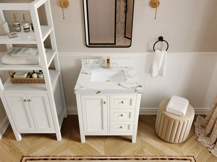 Nashville 30 in. W x 22 in. D Single Sink Bathroom Vanity - photo 46