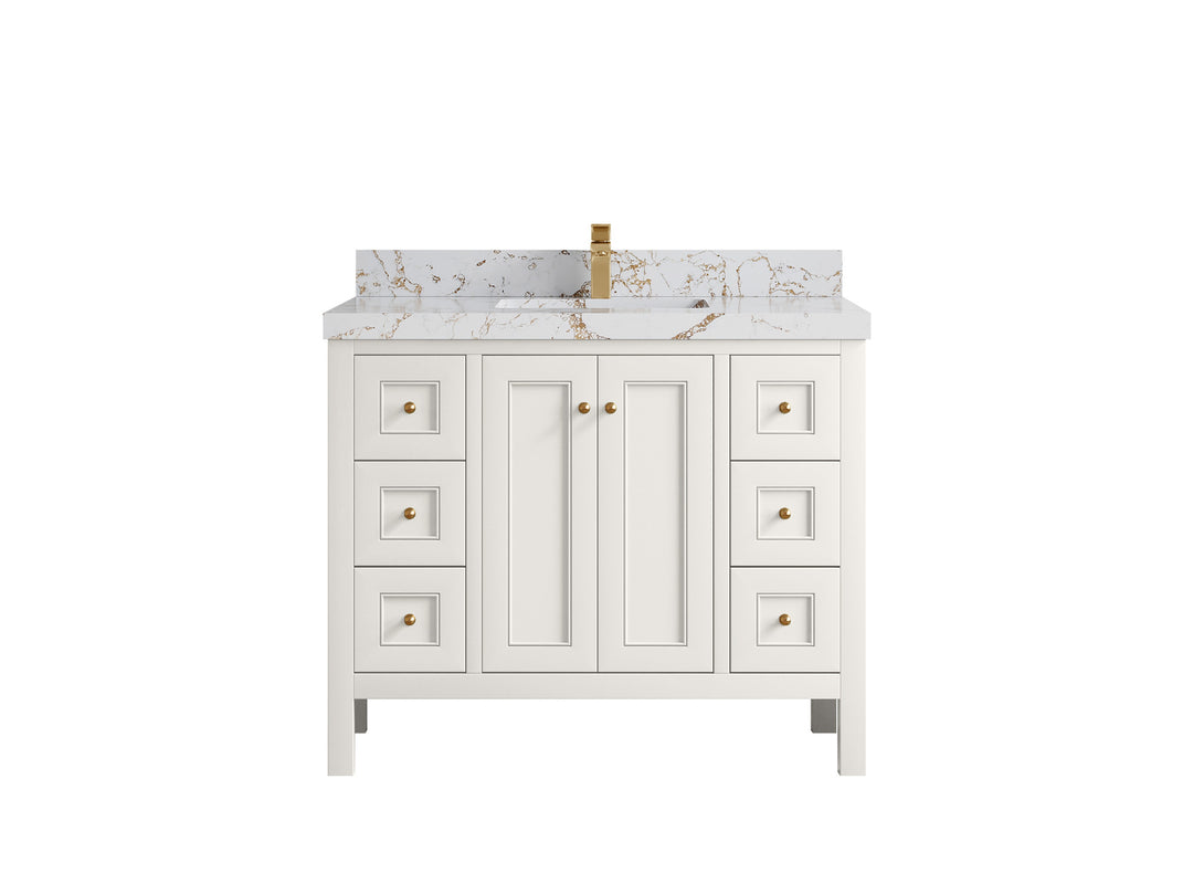 Nashville 42 in. W x 22 in. D Single Sink Bathroom Vanity