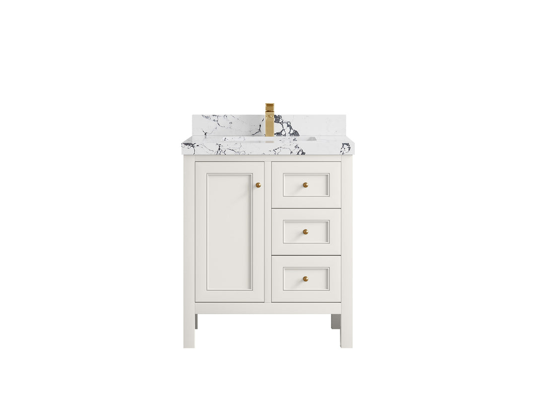 Nashville 30 in. W x 22 in. D Single Sink Bathroom Vanity